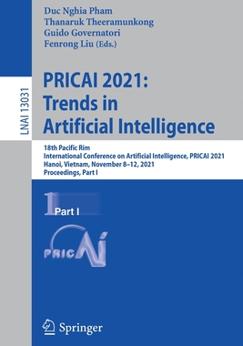 【预订】PRICAI 2021: Trends in Artificial Intelligence 9783030891879
