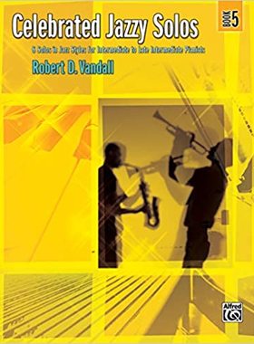【预订】Celebrated Jazzy Solos, Bk 5: 6 Solos in Jazz Styles for Intermediate to Late Intermed 9780739061190