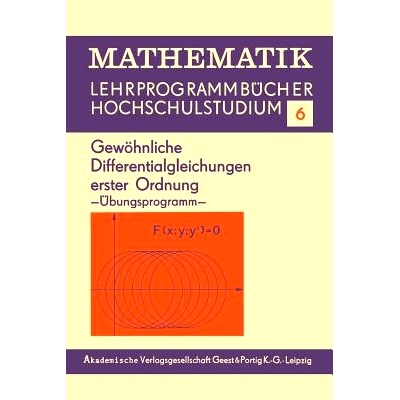 预订 Gewöhnliche Differentialgleichungen erster Ordnung: Übungsprogramm: 9783528035747