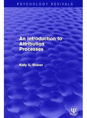 预订 An Introduction to Attribution Processes: 9781138691155