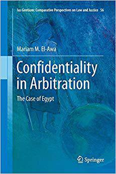 【预售】Confidentiality in Arbitration: The Case of Egypt