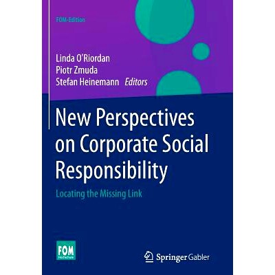 预订 New Perspectives on Corporate Social Responsibility: Locating the Missing Link 企业社会责任新展望：找到缺少的环节: