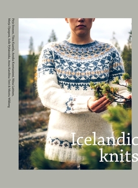 预订 Icelandic Knits 冰岛针织品：18 种永恒的 Lopapeysa 毛衣设计: 9781787139374