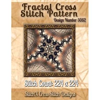 预订 Fractal Cross Stitch Pattern: Design No. 5052: 9781502875495