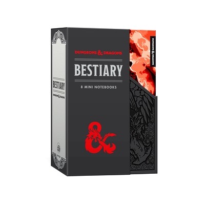 预订 Bestiary Notebook Set (Dungeons & Dragons): 8 Mini Notebooks: 9781984824653