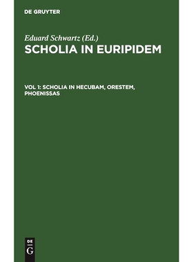 预订 Scholia in Hecubam, Orestem, Phoenissas: 9783112394854