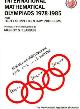 预订 International Mathematical Olympiads; and Forty Supplementary Problems, 1978–1985