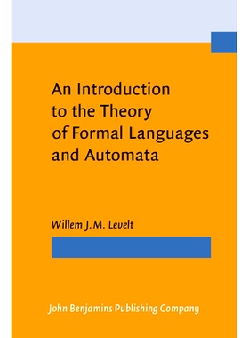预订 An Introduction to the Theory of Formal Languages and Automata: 9789027232502