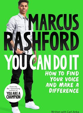 拉什福德 你可以做到 Marcus Rashford 英文原版 拉师傅 曼联 英超 足球 自传 You Can Do It