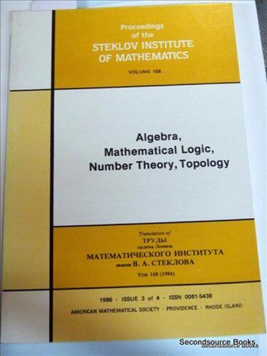 【预售】Algebra, Mathematical Logic, Number Theory, Topology