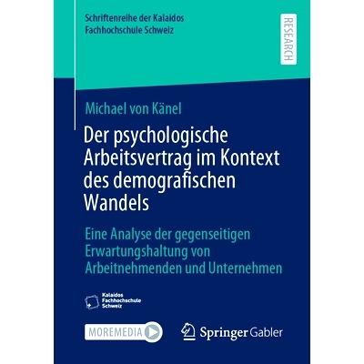 预订 Der psychologische Arbeitsvertrag im Kontext des demografischen Wandels: Eine Analyse der gegenseitigen Erwartungsh