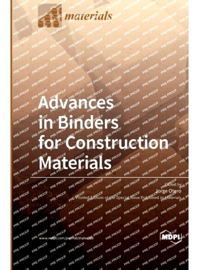 预订 Advances in Binders for Construction Materials: 9783036565835