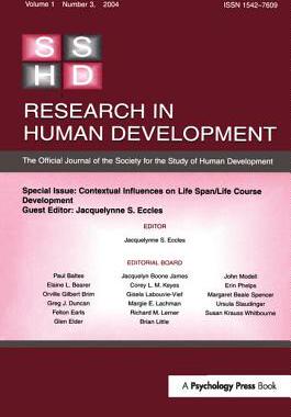 【预订】Contextual Influences on Life Span/life Course