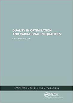 【预订】Duality in Optimization and Variational Inequalities