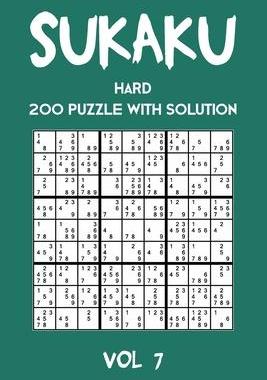 [预订]Sukaku Hard 200 Puzzle With Solution Vol 7: Exciting Sudoku variation, puzzle booklet, 2 puzzles per 9781711905945