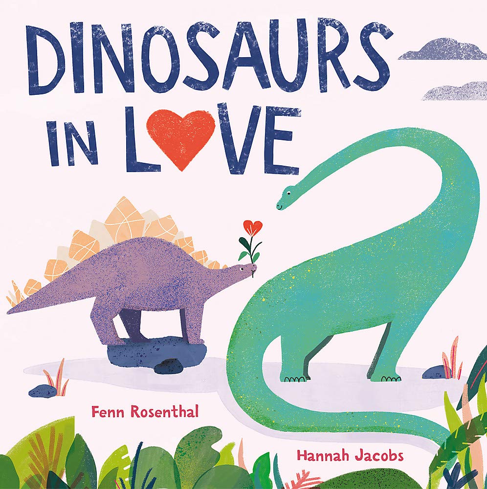 恋爱中的恐龙 Dinosaurs in Love同名歌曲绘本 Hannah Jacobs插画英文原版 Fenn Rosenthal