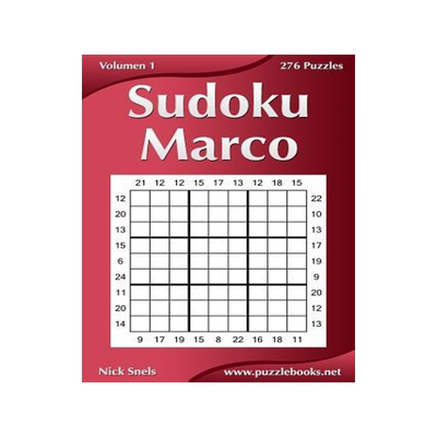 [预订]Sudoku Marco - Volumen 1 - 276 Puzzles 9781514188729
