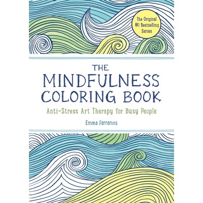 预订 The Mindfulness Coloring Book: Relaxing, Anti-Stress Nature Patterns and Soothing Designs 正念着色书：放松、抗压力