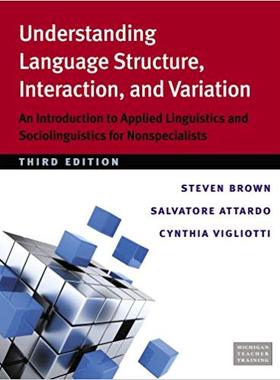 【预售】Understanding Language Structure, Interaction, and Variation