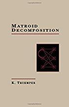 【预售】Matroid Decomposition