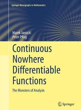 【预订】Continuous Nowhere Differentiable Functions
