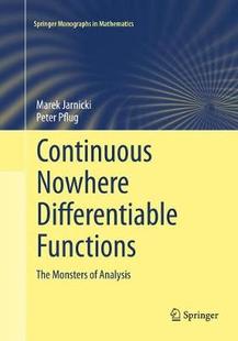 Differentiable Nowhere 预订 Functions Continuous
