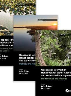 [预订]Geospatial Information Handbook for Water Resources and Watershed Management, Three Volume Set 9781032006338
