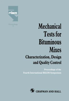 【预订】Mechanical Tests for Bituminous Mixes - Characterization, Design and Quality Control