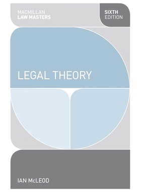 预订 Legal Theory 法理学 第6版: 9780230362048