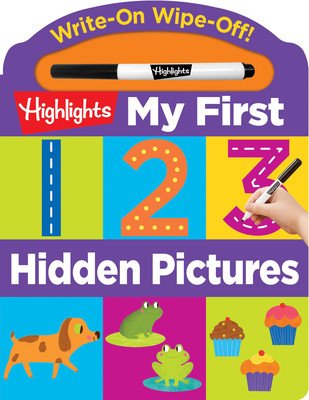 【预订】Write-On Wipe-Off My First 123 Hidden Pictures
