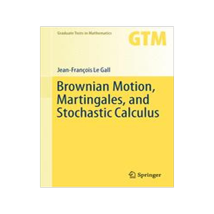 现货 Brownian Motion, Martingales, and Stochastic Calculus