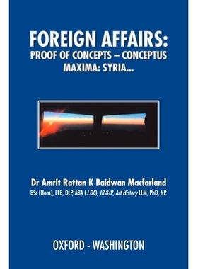 预订 Foreign Affairs: Proof of Concepts - Conceptus Maxima: 9781728389905