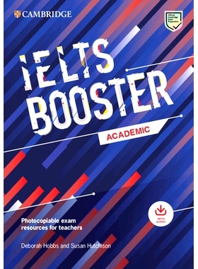 预订 Cambridge English Exam Boosters Ielts Booster Academic with Photocopiable Exam Resources for Teachers: Comprehensiv