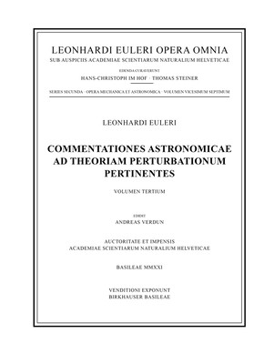 预订 Commentationes Astronomicae Ad Theoriam Perturbationum Pertinentes 3rd Part