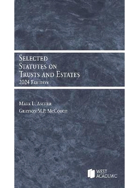 预订 Selected Statutes on Trusts and Estates, 2024: 9798892090353