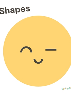 预订 Shapes: Shapes 【语言&概念启蒙】形状: 9781915801456