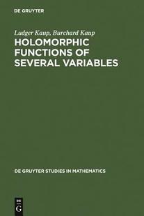 Several Functions 9783110041507 Variables 预订 Holomorphic