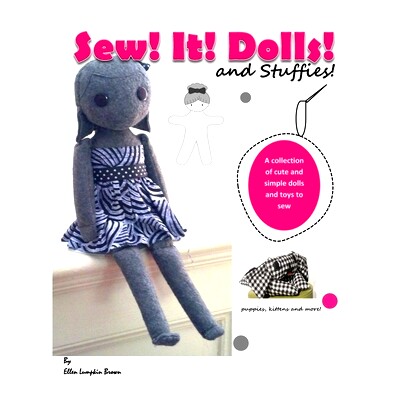 预订 Sew! It! Dolls and Stuffies!: D.I.Y. Dolls and Toys for the ’Me’ Made Life: 9781548840464
