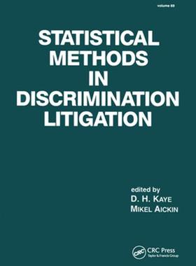 [预订]Statistical Methods in Discrimination Litigation 9780367580322