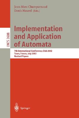 【预订】Implementation and Application of Automata