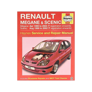 [预订]Renault Megane & Scenic Petrol & Diesel (Apr 99 - 02) Haynes Repair Manual 9781785210051