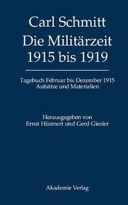 【预订】Die Militärzeit 1915 bis 1919 9783050040790