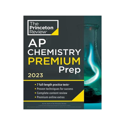 [预订]Princeton Review AP Chemistry Premium Prep, 2023: 7 Practice Tests + Complete Content Review + Strat 9780593450703