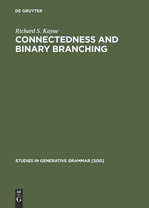 【预订】Connectedness and binary branching 9783111295572