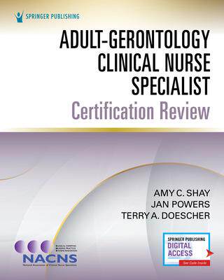 [预订]Adult-Gerontology Clinical Nurse Specialist Certification Review 9780826174161