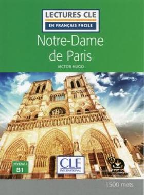 现货法语分级阅读B1 巴黎圣母院 原声朗读音频 CLE出品 1500词 NotreDame de Paris Niveau 3 B1 口袋书 法语阅读理解训练