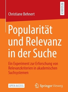 预订 Popularität und Relevanz in der Suche