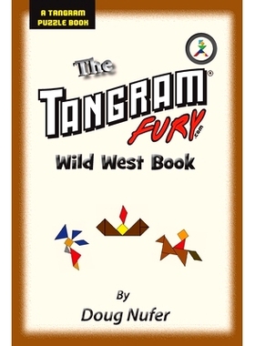 预订 Tangram Fury Wild West Book: 9781514372883