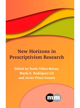 预订 New Horizons in Prescriptivism Research 规定主义研究的新视野: 9781800416147