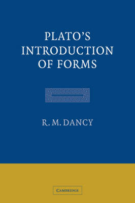 预订 Plato's Introduction of Forms 书籍/杂志/报纸 人文社科类原版书 原图主图